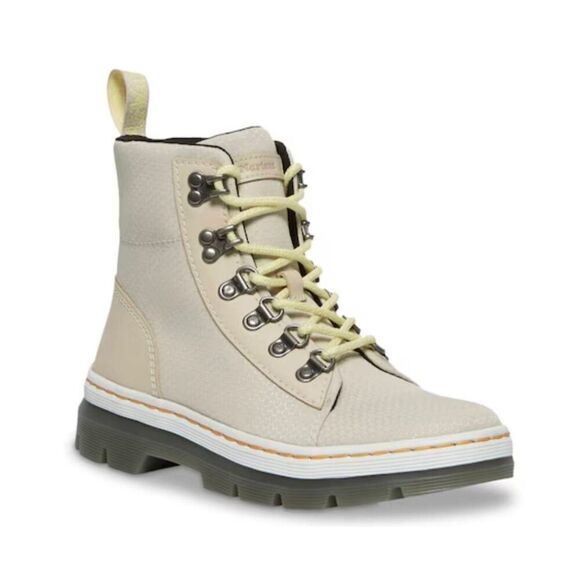 NWOB DR. MARTENS Combs 'Parchment Beige' Boot Size 7 - Picture 1 of 7